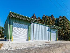 誠建設様　廃棄太陽光パネルリサイクル事業　工場新築工事
